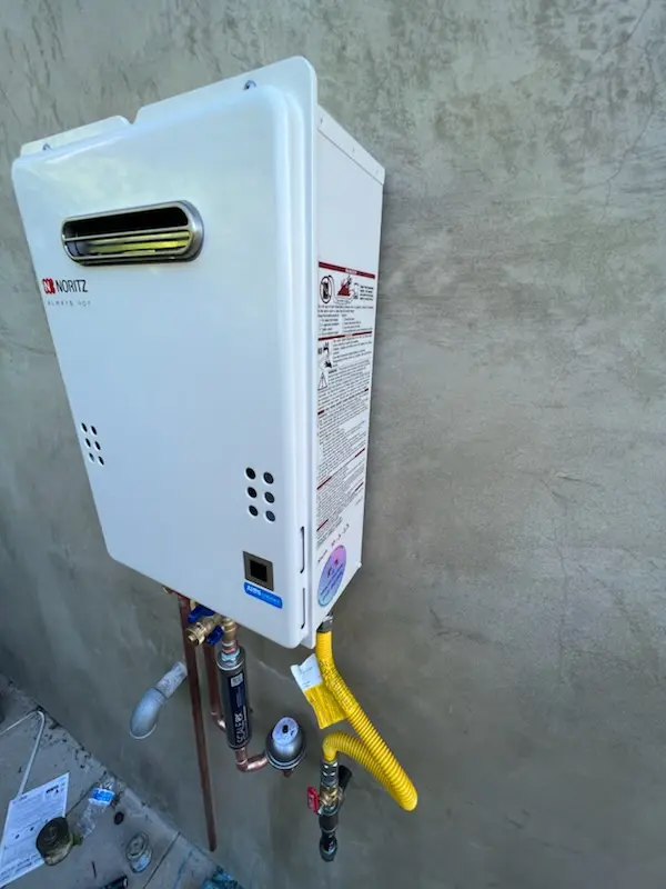 Tankless water heater installation for North Harbor View homes